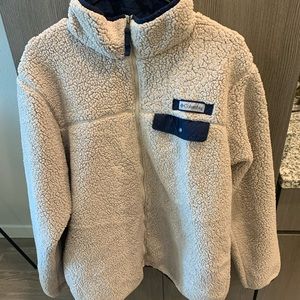 Columbia Tan Sherpa Medium Mens